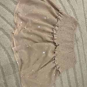 Starry Beige Skirt